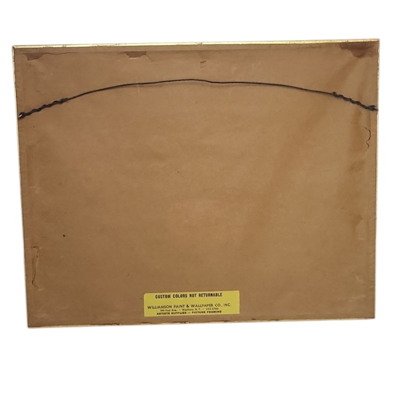 Vintage THE ANGELUS by Jean Francois Millet - EARLY AMERICAN Pastoral Scene Art - Picture 3 of 3